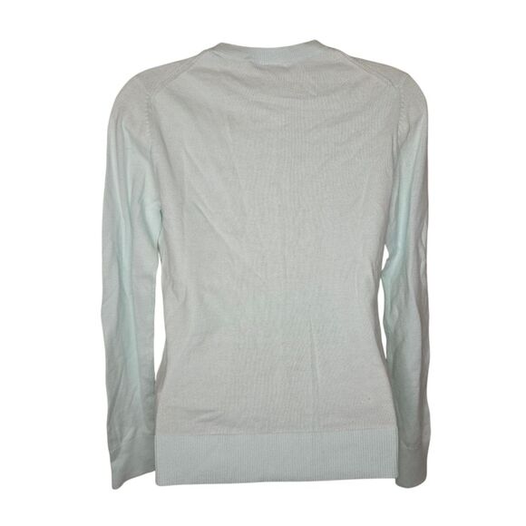 Gap Nwt Cotton Button Up Mint Green Lightweight Cardigan Sweater Size XS - Picture 2 of 7